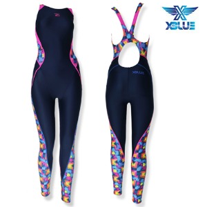 엑스블루 여성용 전신 수영복(XBL-8025-11)
